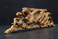 鳳凰を繊細に描いた小型彫刻飾り DC8366ab 在庫(a:1 b:0)枚