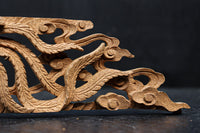 鳳凰を繊細に描いた小型彫刻飾り DC8366ab 在庫(a:1 b:0)枚