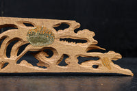 鳳凰を繊細に描いた小型彫刻飾り DC8366ab 在庫(a:1 b:0)枚