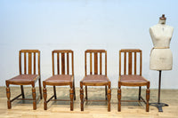 深みのある風合いで上品なアンティークチェア DC8378 在庫(a:1 b:1 c:1 d:1)脚