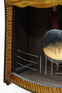 木目調の色合いが映える壁掛け時計【不動】 DC8383