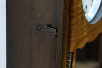 木目調の色合いが映える壁掛け時計【不動】 DC8383