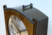 木目調の色合いが映える壁掛け時計【不動】 DC8383