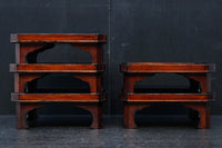 自然の風合いが上品な四角いお膳 DC8393 在庫3客