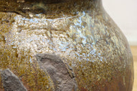 釉薬の風合いが味わいを深める中型サイズの常滑壺 DC8400