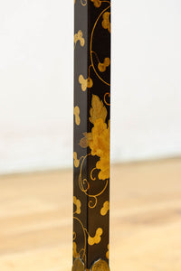 黒漆で雅な気品溢れる手ぬぐい掛け DC8401a