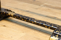 黒漆で雅な気品溢れる手ぬぐい掛け DC8401a