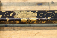 黒漆で雅な気品溢れる手ぬぐい掛け DC8401a