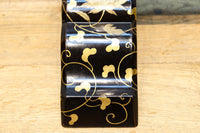 黒漆で雅な気品溢れる手ぬぐい掛け DC8401a