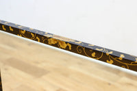 黒漆で雅な気品溢れる手ぬぐい掛け DC8401a