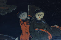 人物を描いた絵柄で上品な趣きある置台 DC8410