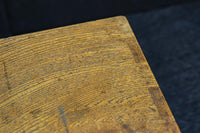 穏やかな杢目で味わいあるレトロな針箱 DC8413