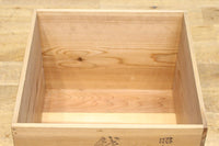 Antique tool box (Square wooden box) DC8418