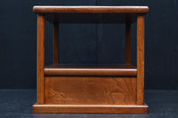 艶やかな風合いに美しい杢目が浮かぶ上品な置台 DC8426