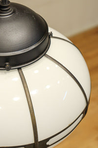 シンプル透かし様帯模様で風情ある雪洞型の電笠 DC8439