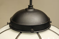 シンプル透かし様帯模様で風情ある雪洞型の電笠 DC8439