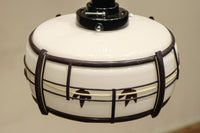 華やかな朱セルの紅葉模様で風情ある電笠 DC8446