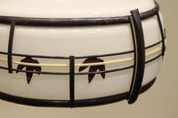 華やかな朱セルの紅葉模様で風情ある電笠 DC8446