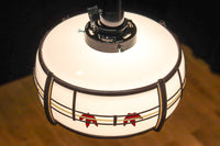 華やかな朱セルの紅葉模様で風情ある電笠 DC8446