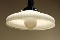 和の趣きあるプレスガラス電笠 DC8447