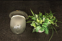 シャープな切子模様でレトロな雰囲気の天井直付け灯カバー DC8453