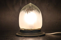 シャープな切子模様でレトロな雰囲気の天井直付け灯カバー DC8453