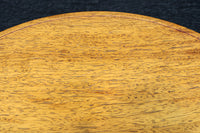 杢目の綺麗な高台付きの大きな丸盆 DC8462