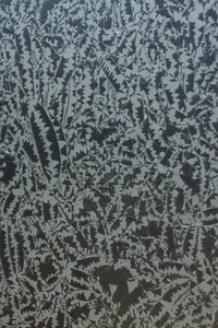 古色の色づきが味わいあるガラス入り二つ折り衝立 DC8479