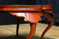 珍品!! 漆の味わいが素敵な花型の大きなお膳 DC8481