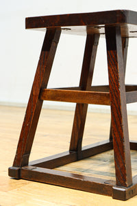 やぐら組作りの味わいある小振りな踏み台 DC8483