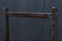 深みを増した古色の木製の岡持ち(蓋付き) DC8498