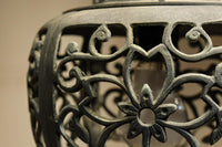 桜と蔦の透かし柄が映える吊り灯籠 DC8526