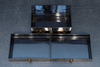 艶やかな黒漆が美しい蒔絵櫛箪笥 DC8527