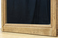 大型サイズ!! 木地色の木枠で温かみのある立て掛け鏡 DC8535