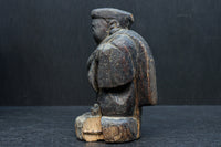 時代を重ねた風格漂う恵比寿様大黒様のセット DC8543 在庫2体一組