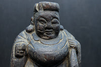 時代を重ねた風格漂う恵比寿様大黒様のセット DC8543 在庫2体一組