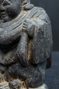 時代を重ねた風格漂う恵比寿様大黒様のセット DC8543 在庫2体一組