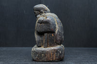 時代を重ねた風格漂う恵比寿様大黒様のセット DC8543 在庫2体一組