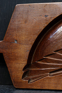 鶴を描いた持ち手付菓子型 DC8555