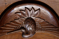 鶴を描いた持ち手付菓子型 DC8555