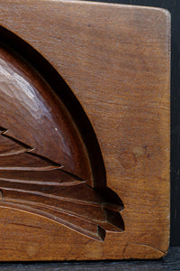 鶴を描いた持ち手付菓子型 DC8555