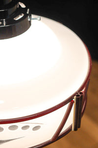 朱のセル装飾が雅な透かし模様入り電笠 DC8572