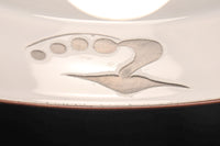 朱のセル装飾が雅な透かし模様入り電笠 DC8572