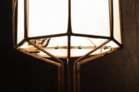 高さ1370ミリ!! 和モダンなフレームデザインのスタンドライト DC8586