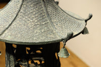 松竹梅の透かし絵で縁起良い吊り灯籠 DC8597