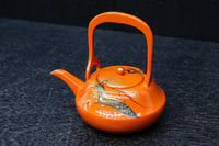 朱漆に黄金色の鶴松を添えた上品なお屠蘇セット DC8601