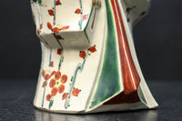 ふくよかなお顔立ちの縁起の良いお多福の置物(木箱付き) DC8602