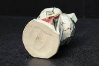 ふくよかなお顔立ちの縁起の良いお多福の置物(木箱付き) DC8602