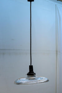 透明ガラスの煌びやかな雰囲気ある電笠 DC8617 在庫2個