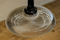 透明ガラスの煌びやかな雰囲気ある電笠 DC8617 在庫2個